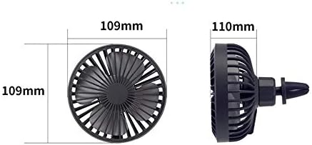 Fãs portáteis do YCZDG 3 velocidades recarregáveis ​​USB Ajustável Fan Home Fan Handheld Mini Cooler de ar pessoal
