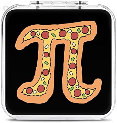 Pizza Pi Card Caso de Caso de Caixa de Choque de Choque Card de Armazenamento 6 Slots Caixa de proteção de armazenamento Compatível