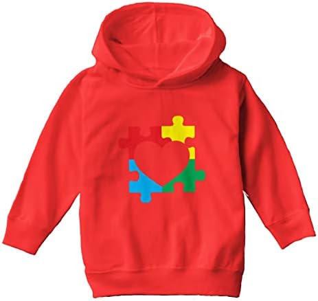 Haase Unlimited Puzzle Piecet Cutout - Autism infantil/malha juvenil capuz