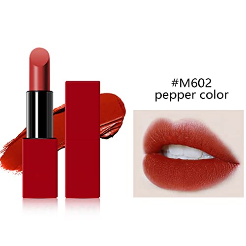 Dbylxmn Red Lip Gloss Mattes Mattes Lipstick Velvet Red China Red Batom 10 Cores Makeup Adequado para qualquer fita de correção
