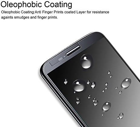 Supershieldz projetado para LG G6 e LG G6 Duo Protetor de tela de vidro temperado, anti -scratch, bolhas sem bolhas