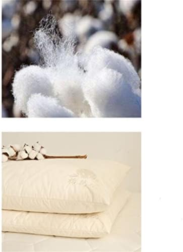 FZZDP Algodão de algodão básico longo, travesseiro de algodão natural, travesseiro de algodão, travesseiro baixo bordado,