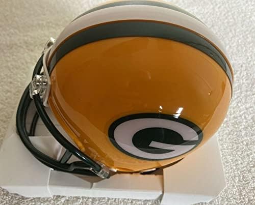 Lynn Dickey assinou autografado NFL Green Bay Packers Mini capacete com autenticação PSA/DNA