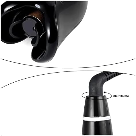Vogue Multifuncional Automático Malador de Cabinece Local LCD Curler rotativo Curador Magic Curling Ferramentas de cabelo