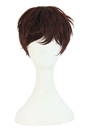 MAPOFBABEAUTY MULHER Women Natural Short Curly Wig