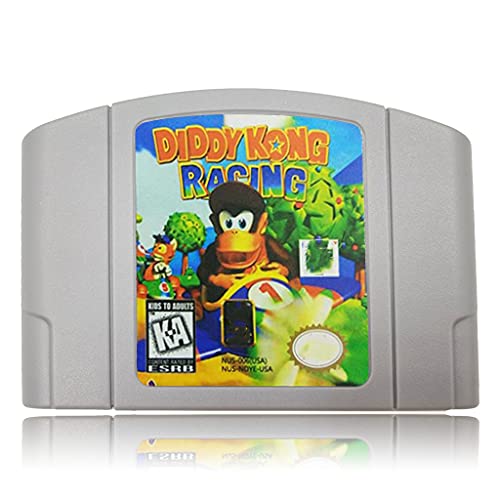 Cartucho de jogo para Diddy Kong Racing 64 CARTRIGEDO DE VÍDEO DE VÍDEO PARA N64 CONSOLE DE CONSOL
