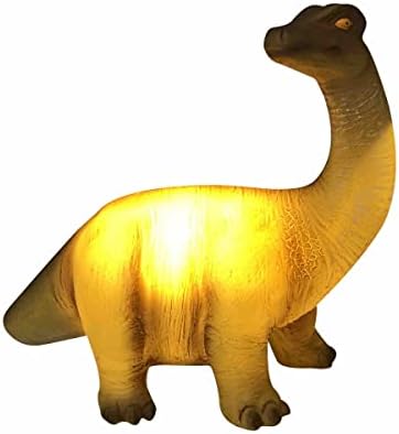 Brincadeamento da luz de dinossauros imaginados