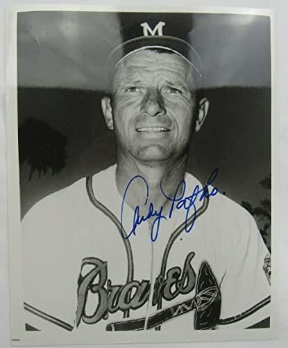 Andy Pafko assinou autograph 8x10 Foto I - Fotos autografadas da MLB