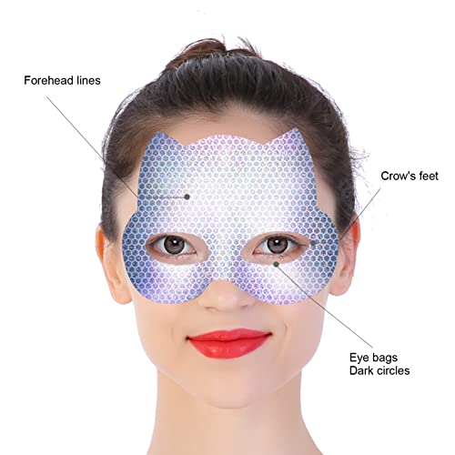 Máscara hidratante de olho de diamante hidratante de gelo, linhas de olho Dilute Dark Circles, Máscara de remoção