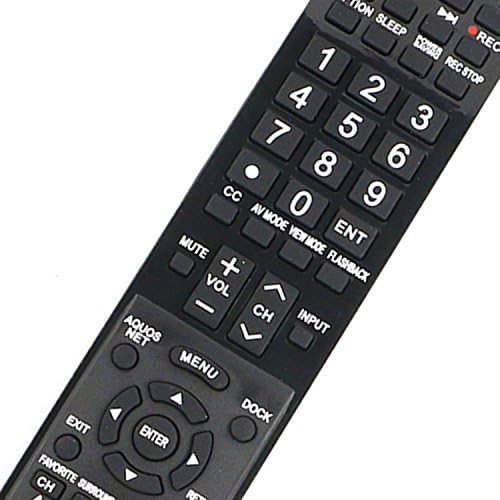 Novo controle remoto RRMC GA840WJSA SMART TV REMOTO FIXA PARA AQUOS SHARP TV LC40LE820UN LC46LE810UN LC52LE810 LC52LE810UN
