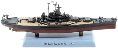 Floz USS Battleship de Dakota do Sul 1944 1/1000 Modelo pré-construído de navio Diecast