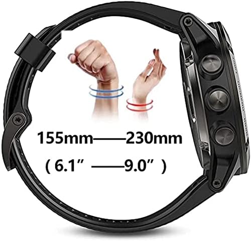 MOPZ 22mm Watch Band for Garmin Forerunner 945 935 Fenix ​​5 5Plus Fenix ​​6 Pro Silicone Smart Watch Band Redunda
