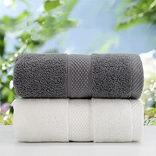 Jfuyjk 2 pacotes de toalhas de lavagem de algodão e banho de água absorvente masculina e feminina lenços de casal feminino