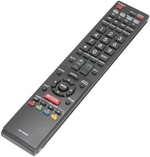 Perfascin GB118WJSA Substitua o controle remoto Fit para aquos Sharp TV LC-60C6600U LC-60EQ10U LC-60LE660U LC-60SQ15U LC-60SQ17