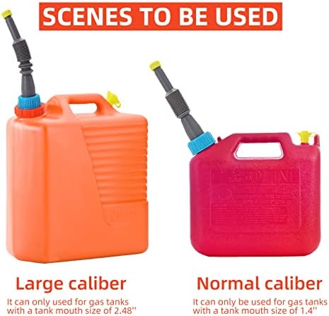 TEKTALL GAS LAN Kit de bico de substituição, bico de gás pode bico com tampa, bico universal muito flexível com toneladas de acessórios