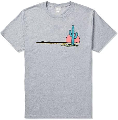 Reis de NY Cactus Sunrise Mens T-Shirt