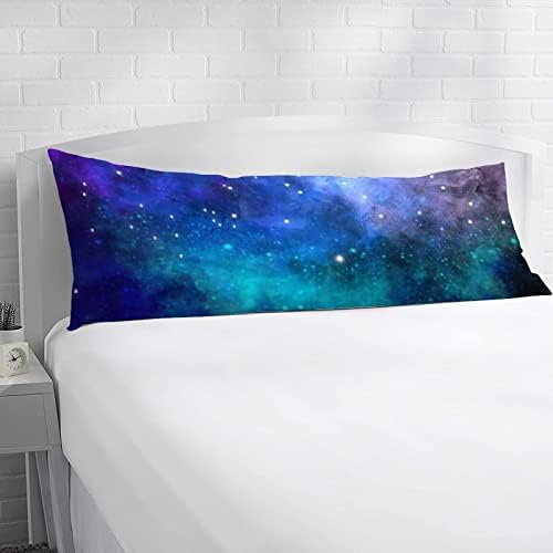 Pillow da caixa de corpo macio Universo Viagem decorativa Personalizada Campa de travesseiro longo para sofá Daybed Living Room