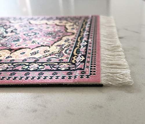 Almofada de mouse de carpete de computador | Tapete de estilo de estilo oriental