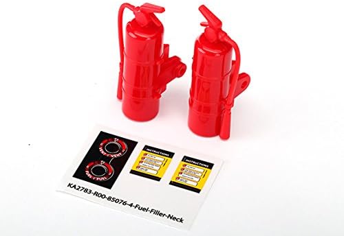 Extintores de incêndio de réplica traxxas 8422, vermelho, vermelho