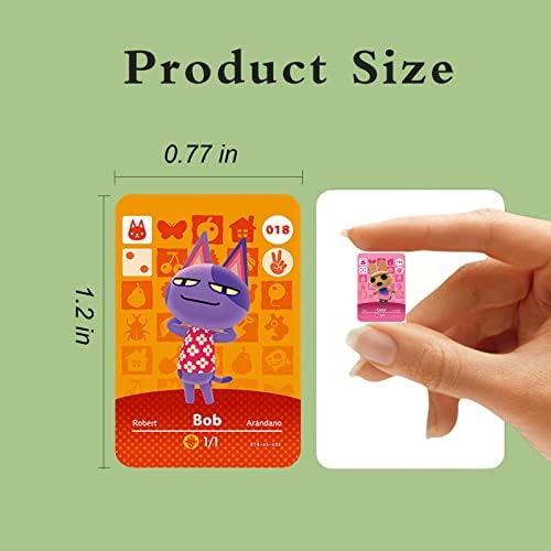AQSXB 81 PCS Mini NFC Raro Villigers Cards Compatível com Animal Crossing New Horizons Cartões 1-4 Série