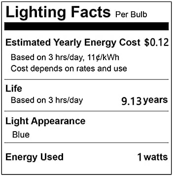 Iluminação lxcom 10 pacote led lâmpada azul g45 lâmpada de cor led 1w lâmpadas globos lâmpadas coloridas lâmpada lâmpada e26/e27 Base