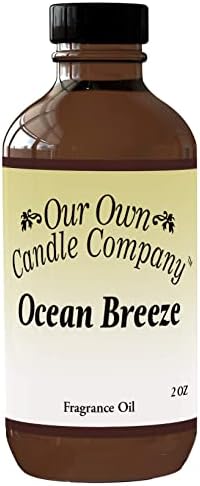 Nosso próprio petróleo de fragrância da empresa de velas, brisa oceânica, 2 oz