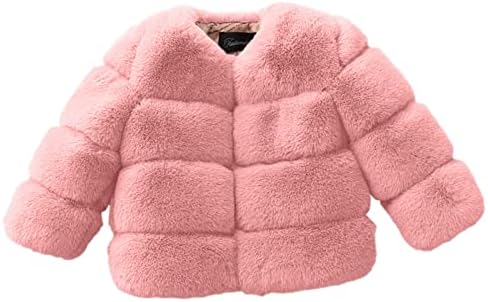 Crianças meninas revestem o inverno à prova de vento espessado jaqueta de casaco