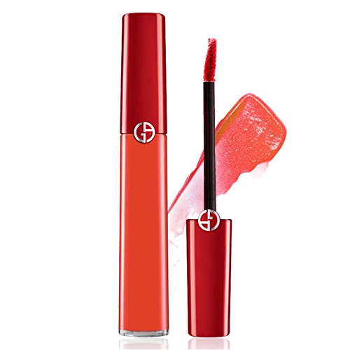 Giorgio Armani Maestro Intenso Velvet Color Lip Gloss para mulheres, carne, 0,22 onça