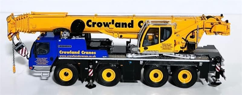 Para WSI para Liebherr LTM 1090-4.2 para Crowland Cranes Ltd 1:50 Modelo pré-construído do caminhão Diecast