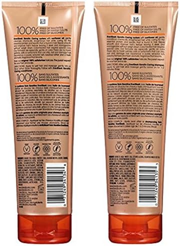 L'Oreal Hair Expert / Paris - Eversleek - Shampoo e Condicionador de Keratin Caring - Net WT. 8,5 fl oz por tubo - um conjunto