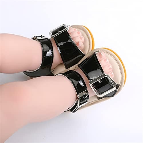 Meninos infantis meninas de pé aberto sapatos sólidos sapatos de caminhada no verão infantil sandálias planas chinelas de casa