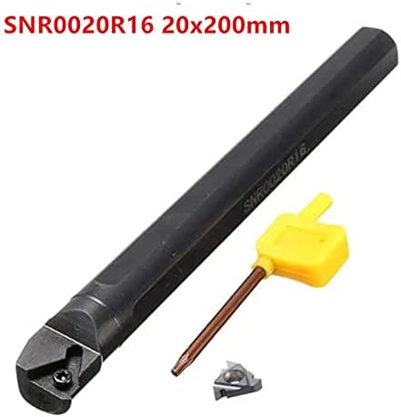 Cortador de moagem de superfície SNR0020R16 20X200MMM Turning de rosca interna para torno para torno, suporte de ferramenta