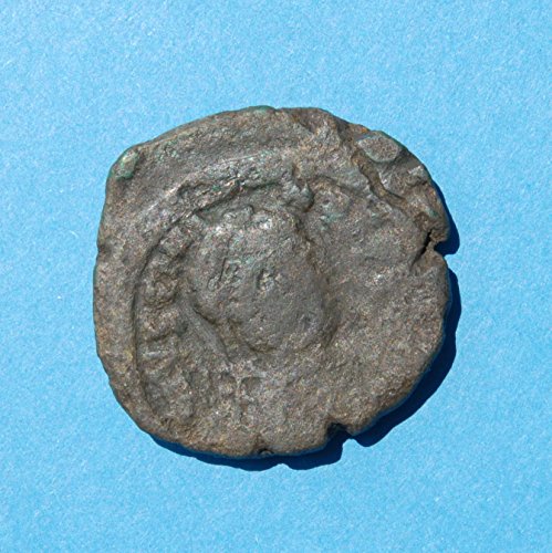 TR Bizantino Saint Justinian I O Grande na Igreja Ortodoxa Oriental, Imperador Bizantino de 527 a 565 5 Coin muito bem