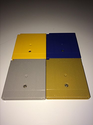Game Boy Pokemon Version Game Set amarelo, vermelho, azul, cristal, prata e ouro) - novas baterias instaladas profissionalmente