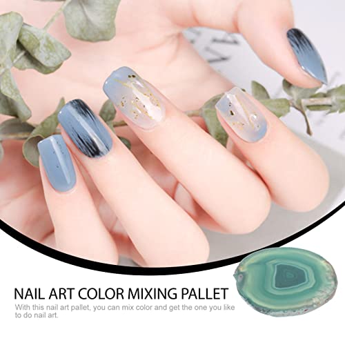 Fomiyes Acessórios de unhas Acessórios para unhas Manicure Tools Resina Bandeja de coloras de unhas: Desenho Color Nail