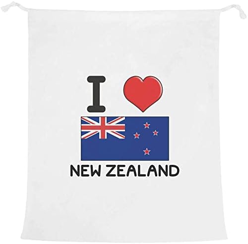 Azeeda 'I Love New Zealand' Lavanderia/Bolsa de Lavagem/Armazenamento