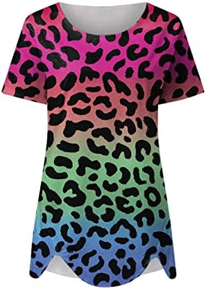Camisetas T de Manga Longa de Algodão para Mulheres Tops de Verão de Mulheres Casual Casual Casual Camisa Mulheres curtas
