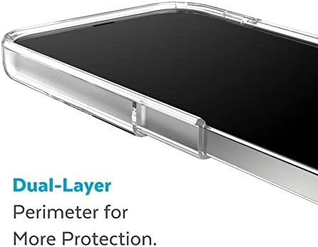Caso do iPhone 14 Plus - capa de telefone mais esbelta com proteção contra queda, estojo resistente a arranhões e anti -amarelamento,