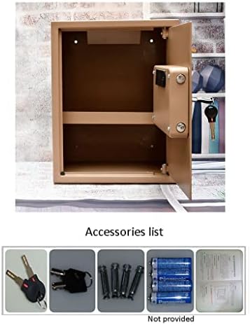 Xjzhjxb cofres box Piggy Bank para negócios ou casa, caixa de armazenamento portátil, caixa de segurança de segurança