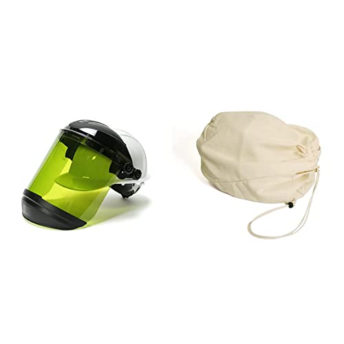 SellStrom Face Shield S31202 ARC Flash Classificado Máscara de segurança para homens e mulheres, Dual Crown & National Safety