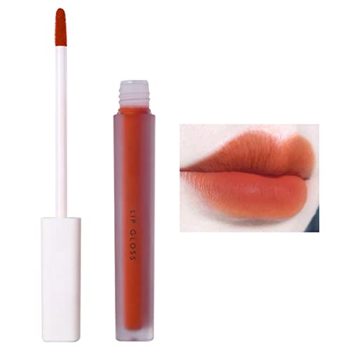 Xiahium Glitter solto para Lip Gloss Ice Mist Cloud Air Lip Velvet Lipstick e Cheek Lip Glaze Baixa Baixa Dipe Bushes