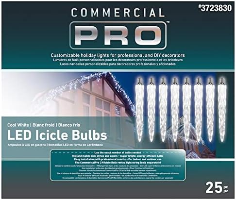 CPro Icicle S25-iclic-7in White Item #3723830 Modelo #119958
