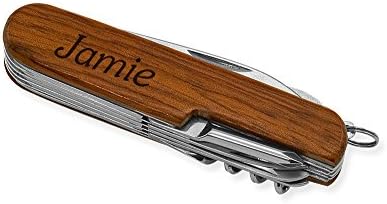 Dimension 9 Jamie 9-Função Multi-Fins Fool Tool Knife, Rosewood