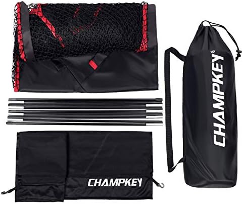 Champkey Premium 10 'x 7' Golf Hitting Net | Rede de 5 nó com base no impacto Target Golf Practice Net Ideal para treinamento