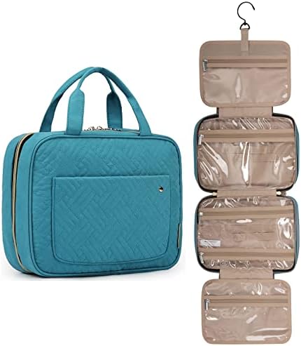 Bolsa de viagem de higieness saco de saco com gancho suspenso, maquiagem resistente à água Organizador de viagens para acessórios,
