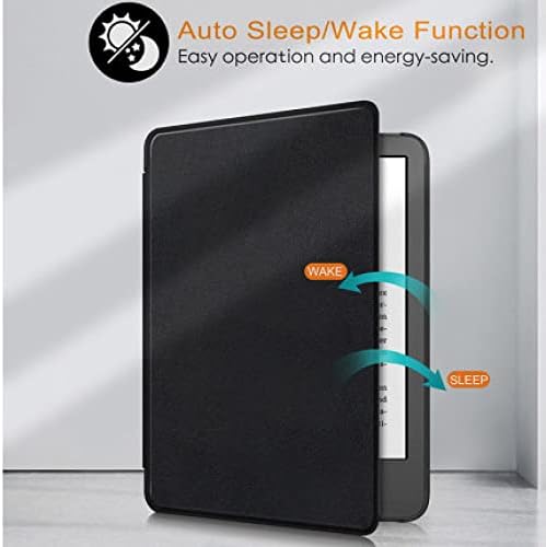 Caso esbelto para o novo Kindle 11th Generation - 2022 Lançamento - Livra de couro PU Premium com Sono/Wake Auto