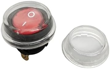 Interruptor do balancim de 20 mm KCD1 LED interruptor 10A 12V Power Switch Button Lights Lights LIGN ON/OFF