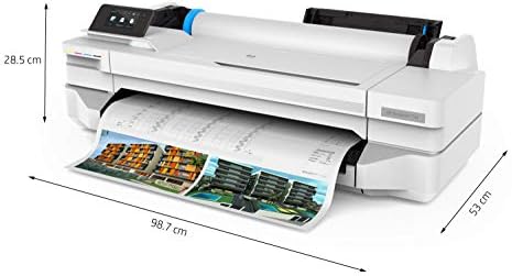HP DesignJet T130 24 pol. Impressora de formato grande