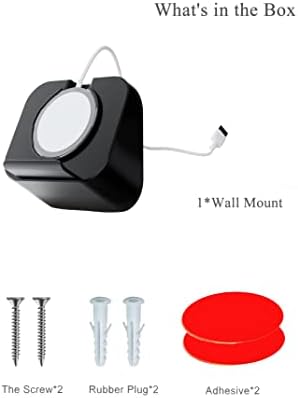 Suporte para montagem de parede para o carregador Magsafe Magsafe Acessórios de cabeceira compatível com iPhone 14/pro/12/12pro/12mini/12Promax/iPhone