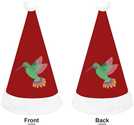 Funny Hummingbird Christmas Hat de Play Papai Noel Cap Funny Feanie para a Festa Festiva do Ano Novo de Natal